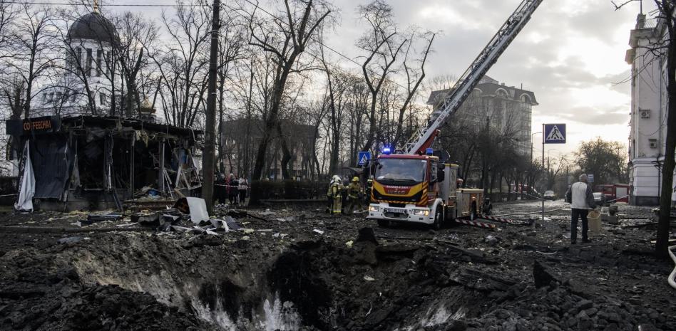 Rusia bombardea Ucrania con decenas de misiles y drones tras acusar a Kiev del atentado en Moscú